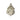 14kt solid gold Divine Mercy medal pendant 3/4 x 1/2 handcrafted by Bliss Manufacturing USA