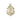 14kt solid gold Infant of Prague medal pendant 3/4 inch by 1/2 inch handcrafted by Bliss Manufacturing USA