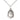 Sterling Silver St. Katharine Drexel patron saint medal necklace 3/4 x 1/2 inch with 18 inch chain by Bliss