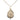 14kt Gold Filled St. Peregrine patron saint medal necklace with 18-inch curb chain, handcrafted by Bliss