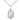 Sterling Silver St. Theresa of Lisieux patron saint medal necklace 3/4 x 1/2 with 18 inch chain by Bliss