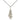 Sterling silver Infant of Prague medal necklace 3/4 x 1/4 inches with 18 inch chain by Bliss Manufacturing