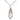 Sterling Silver Infant of Prague Medal Necklace 1x3/8 inch pendant on 18 inch chain by Bliss