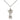 Sterling Silver Divino Niño Patron Saint Medal Necklace 3/4 inch pendant on 18 inch chain by Bliss