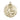 14kt Solid Gold St. Albert the Great Patron Saint Medal Pendant 1 x 7/8 inches by Bliss Manufacturing