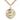 Gold Filled St. Barbara Catholic medal necklace 1 inch pendant on 24 inch chain by Bliss USA