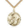 14kt Gold Filled St. Dorothy Patron Saint Medal Necklace with 24 inch Chain by Bliss Manufacturing