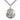 Sterling Silver St. Michael the Archangel Medal Necklace 1 x 7/8 inch with 24 inch chain by Bliss