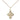 14kt gold filled small 4-Way Chalice Medal necklace with 18 inch chain, handcrafted by Bliss