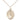 Gold Filled First Penance Medal Necklace 3/4 x 1/2 inch with 18 inch chain by Bliss
