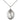 Sterling Silver First Penance Medal Necklace 3/4 x 1/2 inch with 18 inch chain handcrafted by Bliss USA