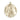 14kt Solid Gold St. Rita of Cascia Medal Pendant 1 inch by 7/8 inch Medium Size Handcrafted by Bliss