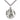 Sterling Silver St. Rita of Cascia Medal Necklace 1 inch by 7/8 inch with 24 inch Chain by Bliss