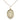 14kt gold filled medium Catholic cross necklace with 3/4 inch pendant and 18 inch chain by Bliss