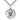Sterling Silver Pope Pius X Patron Saint Medal Necklace with 24 inch Chain by Bliss Manufacturing USA