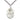 Sterling Silver Transfiguration Pendant Necklace 1 inch x 3/4 inch with 24 inch chain handmade by Bliss