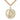 14kt Gold Filled St. Hubert of Liege Catholic patron saint medal necklace 1x7/8 inch with 24 inch chain by Bliss