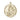14kt Solid Gold St. Hubert of Liege medium patron saint medal pendant by Bliss Manufacturing USA