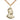 14kt Gold Filled Saint Pius X medium patron saint medal necklace with 24 inch chain by Bliss