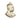14kt Solid Gold Saint Pius X medium patron saint medal pendant by Bliss Manufacturing USA