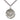 Sterling Silver St. Thomas Aquinas patron saint medal necklace 7/8 x 3/4 with 24 inch chain by Bliss