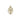 14kt solid gold small crucifix pendant 1/2 inch by 1/4 inch handcrafted by Bliss Manufacturing USA
