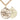 14kt Gold Filled St. John Paul II Patron Saint Medal Necklace 1 inch by 7/8 inch with 24 inch Chain by Bliss