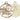 14kt solid gold St. John Paul II patron saint medal pendant 1 inch by 7/8 inch handcrafted by Bliss