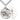 Sterling silver St. John Paul II Vatican patron saint medal necklace with 24 inch chain, 1 x 7/8 inch pendant, handcrafted by Bliss USA
