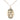 14kt Gold Filled St. Andrew the Apostle Patron Saint Medal Necklace 1x1/2 inch with 18 inch Chain by Bliss