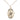 14kt gold filled St. Agatha patron saint medal necklace, 1x1/2 inch pendant, 18 inch chain, handmade by Bliss