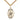 14kt gold filled St. Agatha patron saint medal necklace, 1x1/2 inch pendant, 24 inch chain, handmade by Bliss