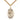 14kt gold filled St. Anthony of Padua patron saint medal necklace, 1 inch by half inch pendant on 24 inch chain, handcrafted by Bliss USA