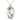 Sterling Silver St. Cecilia Patron Saint Medal Necklace 1 inch by 1/2 inch with 18 inch Chain by Bliss