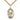14kt Gold Filled St. Bernadette Patron Saint Medal Necklace 1x1/2 inch with 24 inch Chain by Bliss