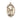 14kt Solid Gold St. Bernadette Patron Saint Medal Pendant 1x1/2 inch Handcrafted by Bliss