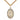 14kt Gold Filled St. Christopher Patron Saint Medal Necklace 1 inch by half inch with 24 inch chain by Bliss