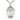 Sterling Silver St. Francis of Assisi Patron Saint Medal Pendant 1 inch by half inch on 24 inch chain by Bliss