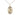 14kt Gold Filled St. Hubert of Liege medium patron saint medal necklace with 18 inch chain by Bliss Manufacturing