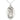 Sterling Silver St. Joseph Patron Saint Medal Necklace 1 inch by 1/2 inch with 18 inch Chain by Bliss