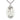 Sterling Silver St. Jude Thaddeus Catholic patron saint medal necklace with 24 inch chain by Bliss