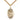 14kt Gold Filled St. Michael Archangel Patron Saint Medal Necklace 24 inch Chain by Bliss