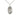 Sterling silver St. Michael the Archangel medal necklace with 1 inch pendant on 18 inch curb chain by Bliss
