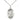 Sterling Silver St. Nicholas Patron Saint Medal Necklace 1 inch by half inch with 18 inch chain by Bliss