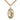 14kt Gold Filled St. Peter the Apostle Patron Saint Medal Necklace 1x1/2 inch with 24 inch chain by Bliss