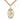 14kt Gold Filled St. Rose of Lima Medal Necklace 1 inch by Half Inch with 24 inch Chain by Bliss