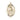 14kt Solid Gold St. Rose of Lima Medal Pendant 1 inch by Half Inch Medium Size Handcrafted by Bliss