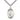 Sterling Silver St. Theresa patron saint medal necklace 1x1/2 inch on 24 inch chain handcrafted by Bliss