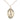 Medium 14kt Gold Filled Our Lady of Fatima Medal Necklace 1 x 1/2 inch with 18 inch chain by Bliss