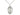 Medium Sterling Silver Our Lady of Fatima Medal Necklace 1 x 1/2 inch with 18 inch chain by Bliss